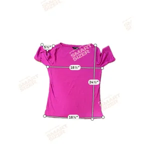 Lauren‎ Ralph Lauren Pink Boat Neck Elbow Sleeve Stretch Cotton Top Large thumbnail 3
