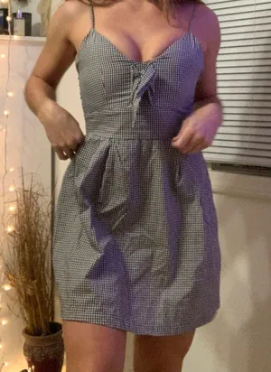 Plaid Sundress Black thumbnail 1