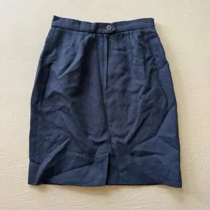 Vintage 90s Wool Pencil Skirt thumbnail 2