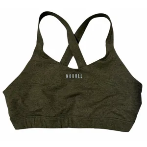 NOBULL Crossback Athletic Training Sports Bra Olive Green Women's Size XL‎ thumbnail 1