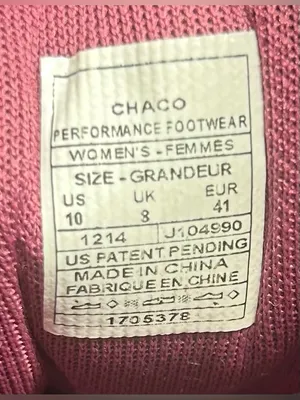 Chacos Women’s Size 10 Pink Outcross Evo 2 Hybrid Hiking Water Shoes thumbnail 6
