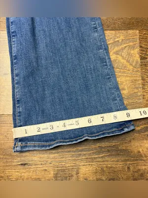 American Eagle Kick Boot Next Level Stretch Jeans Womens 10 Blue Denim thumbnail 2