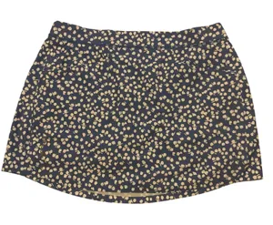 RLX Ralph Lauren Women's Golf Skort Skirt Navy White Floral Print Size M thumbnail 1