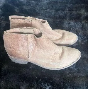 Matisse Boot Short Ankle Boots Booties Western Brown Leather Women Size 9 thumbnail 1