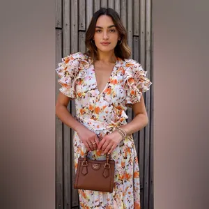 ELLIATT Dorrigo Maxi‎ Wrap Dress thumbnail 2