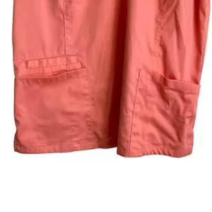 Matrix Women Nurse Core Scrub Top‎ Large Coral V-Neck Professional Medical 3501 thumbnail 5
