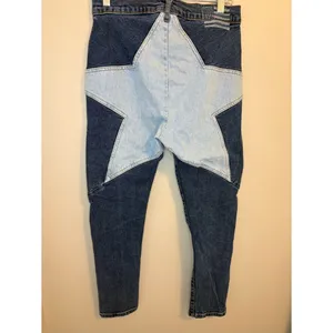Revice Venus Crop Stargazer Star Patch Jeans 31 NWT thumbnail 2