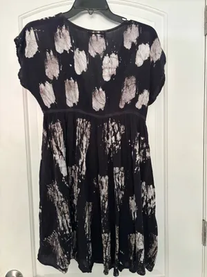 Black and white pattern dress Size XL thumbnail 3