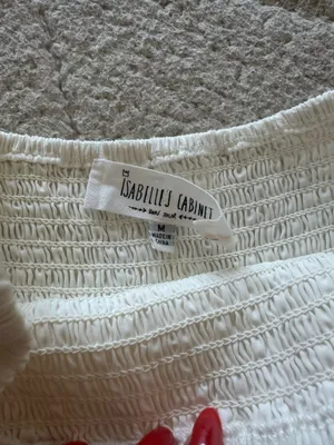 white mini skirt thumbnail 2