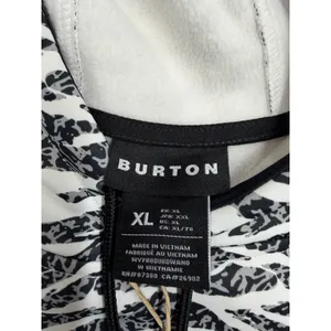 Burton Women's Crown Weatherproof Pullover Fleece Zebra Size XL NWT $95 MSRP thumbnail 6