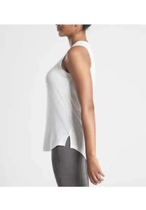 Athleta Breezy Tank Top White  thumbnail 2