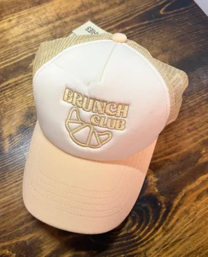 Brunch club hat Tan thumbnail 1
