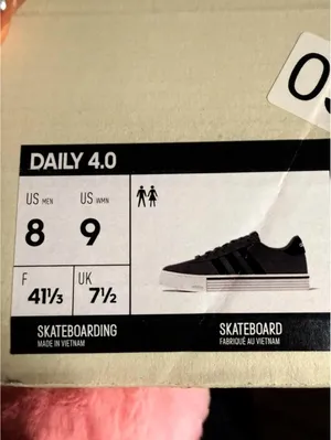 Adidas Daily 4.0 Gray Black Stripe Skate Sneakers Men’s 8 / Women’s 9 NWT thumbnail 6