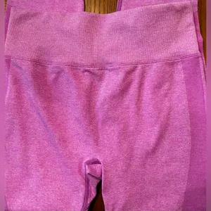 PINK Victoria’s Secret House Party Pink Marl Seamless High Waist Leggings‎ NEW thumbnail 9