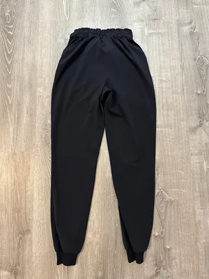 Lululemon Sz 2 Keep Moving High Rise Business Casual‎ Travel Black Jogger Pants thumbnail 7