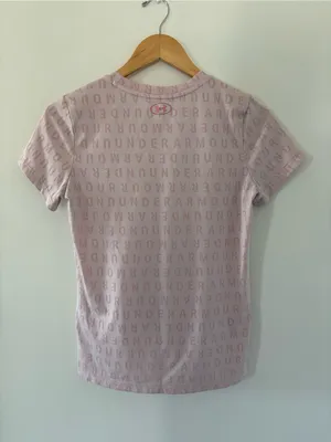 Under Armour Pink Athletic T-shirt thumbnail 2
