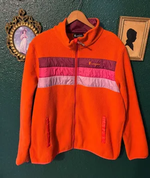 Cotopaxi Teca Fleece Full Zip Jacket Womens XXL Burnt Orange Retro thumbnail 1