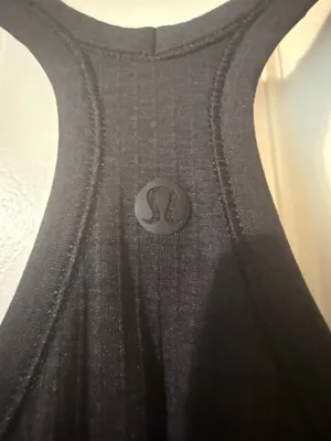 Lululemon Ebb To Street Black Tank Top thumbnail 3