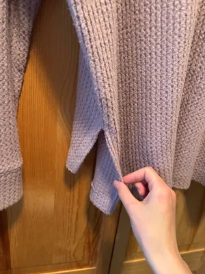 Waffle knit sweater thumbnail 6