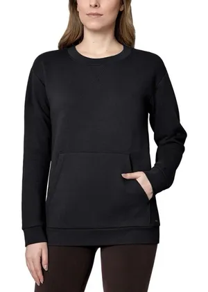 Mondetta Kangaroo Pocket Crewneck Womens Sweatshirt M Soft Fleece Casual Active thumbnail 1