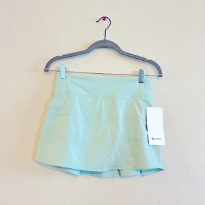 NWT Lululemon Pace Rival MR Skirt *Long / Delicate Mint / 2 thumbnail 5