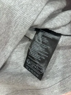 Anthropologie Heather Gray Ribbed Scoop Neck Tee size Small NWT thumbnail 7