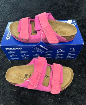 BIRKENSTOCK Uji pink leather gladiator sandals slippers shoes women’s eur 38 new thumbnail 9