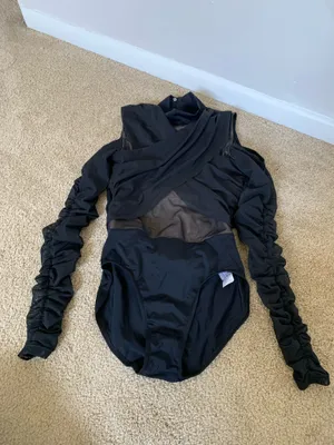 Black Leotard/Bodysuit thumbnail 3
