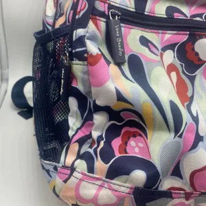 Vera Bradley Mod Paisley Pink Blue Lighten Up Essential Backpack School Travel thumbnail 3