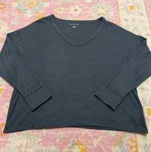 American Eagle Waffle Knit Sweater thumbnail 1