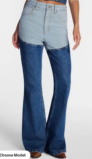 Lee higher club flare leg jeans size 12 thumbnail 1