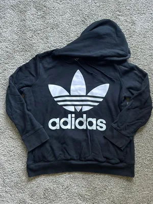 Black Adidas Sweatshirt Size L thumbnail 1