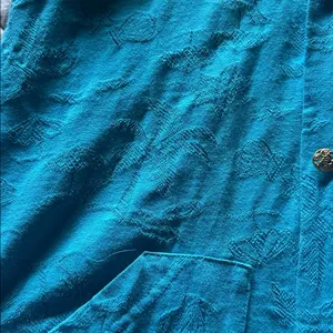 Vintage pacific beach brand Lilly like beach swim coverup with‎ gold buttons thumbnail 4