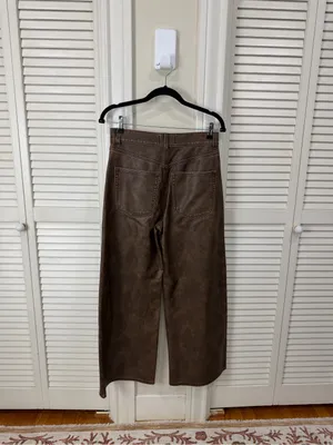 Free people Misha Vegan Pants thumbnail 6