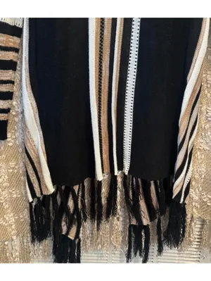 Western Bohemian cardigan with fringe Size M thumbnail 4