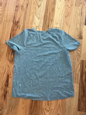 Lululemon Shirt Short Sleeve Green thumbnail 2