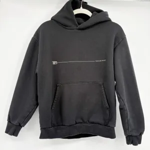 Taylor Swift Womens TTPD Tortured Poets Department Graphic Hoodie‎ Black Size M thumbnail 1