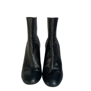 Rag & Bone Black Leather Chelsea Ankle Boots Block Heel Women’s EU 39 / US 8.5 thumbnail 4