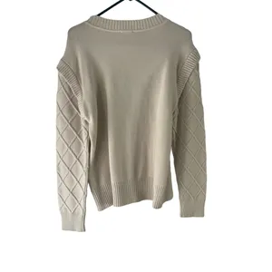 Raya Women's‎ Size Large Cream Chunky Knit Sweater thumbnail 5