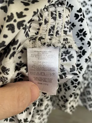 Ann Taylor Floral Border Print Peplum Blouse Mustard White Women Size Medium thumbnail 5