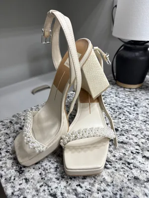 Dolce Vita pearl heels thumbnail 1