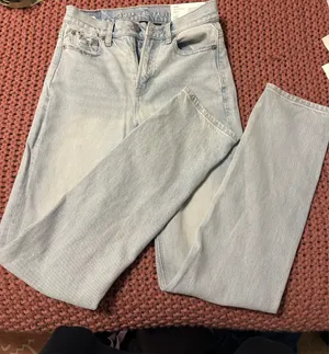 American Eagle Jeans High-Rise Straight thumbnail 1