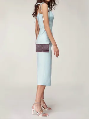 kate spade Plum Laser-Cut Crossbody Bag with Gold Logo thumbnail 7
