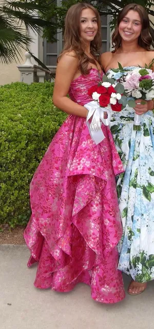 Jovani Dress Pink Prom thumbnail 1