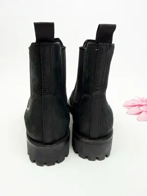 Thursday Boot Company Legend Chelsea Ankle Boots Booties Leather Black Matte thumbnail 7