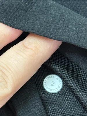 {2} Lululemon Mapped Out High-Rise Tight 28" Black / Black thumbnail 9