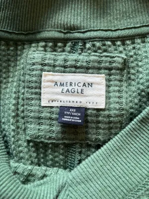 American Eagle Waffle Top thumbnail 3