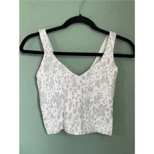 Lululemon Align Tank Top Size 123 Cheetah Camo Antique White Multi thumbnail 4