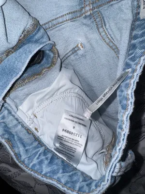 Wrangler Light Wash High-Rise Distressed Denim Shorts thumbnail 4