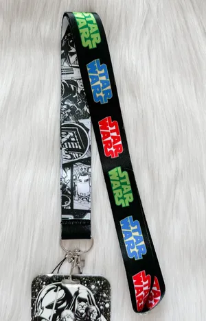 Star Wars lanyard with Id/ card holder thumbnail 3